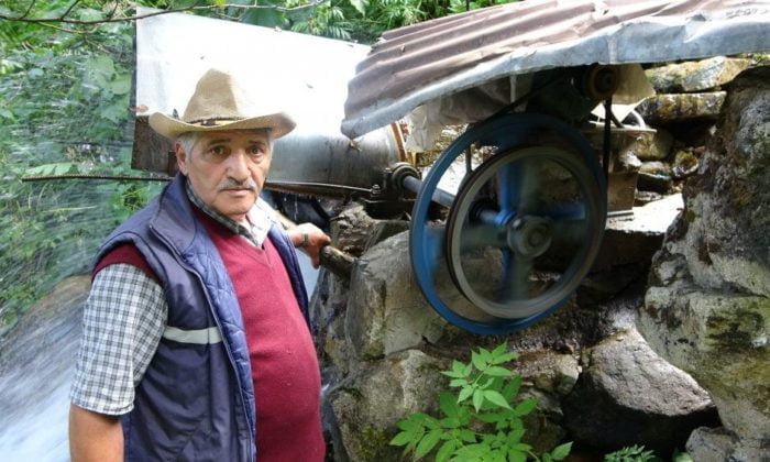 Çaykaralı Salih Onat evinin elektriğini kendi üretti