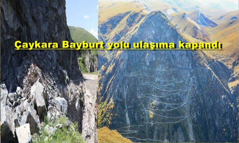 Dünyanın en tehlikeli yolu heyelan nedeniyle ulaşıma kapandı.