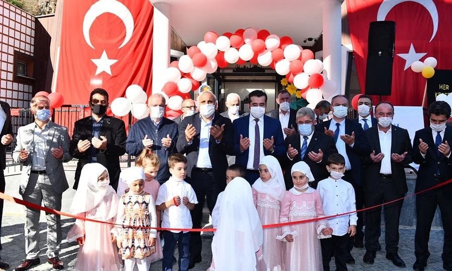 Dernekpazarı’nda 4-6 yaş kur’an kursu açıldı