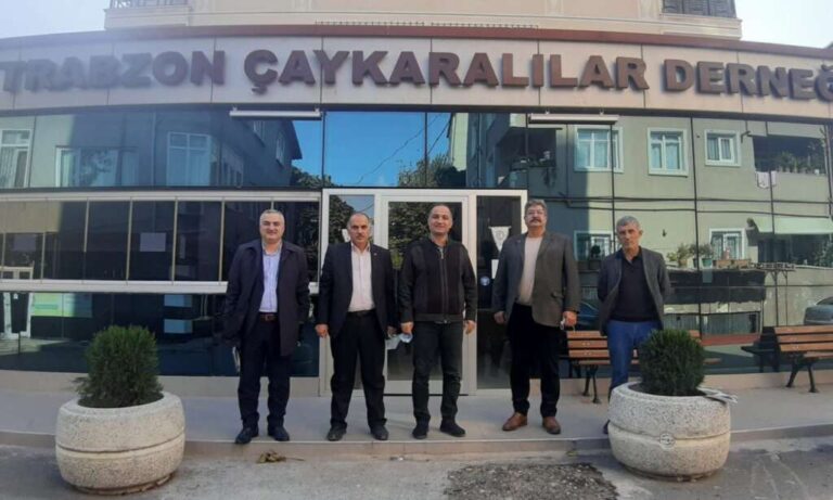 İstanbul Trabzon Çaykaralılar Derneğine anlamlı ziyaret