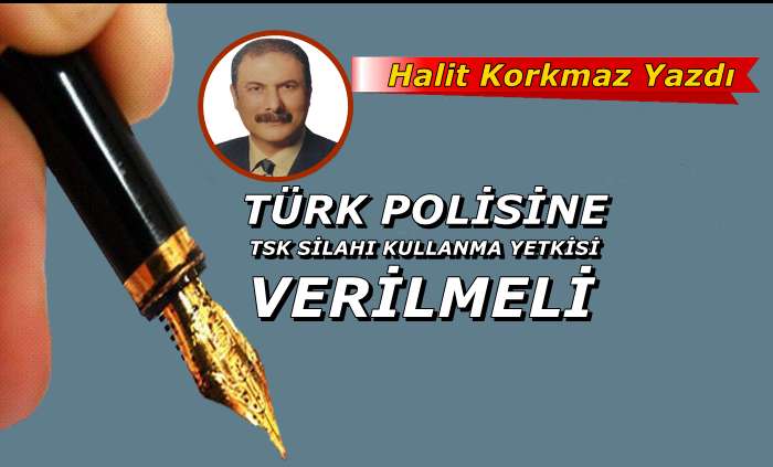 Türk polisine TSK silahı kullanma yetkisi verilmesi