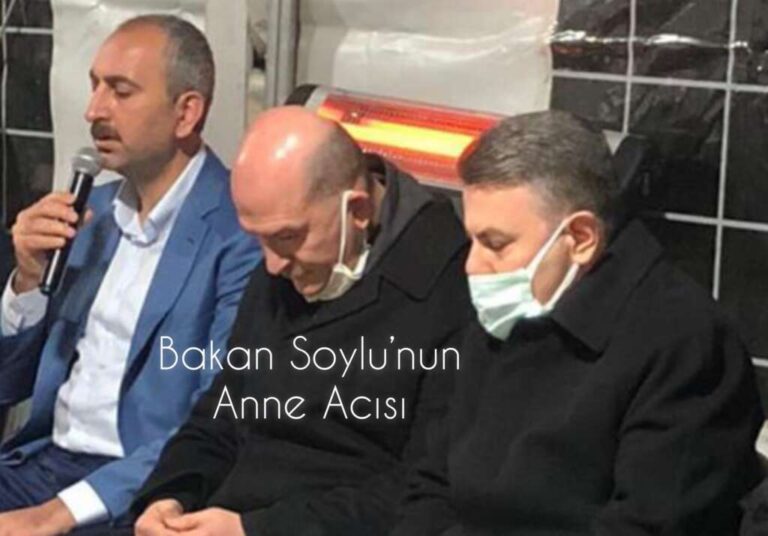 Bakan Süleyman Soylu’nun anne acısı