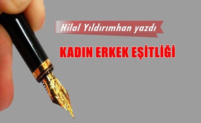 Kadın erkek eşitliği