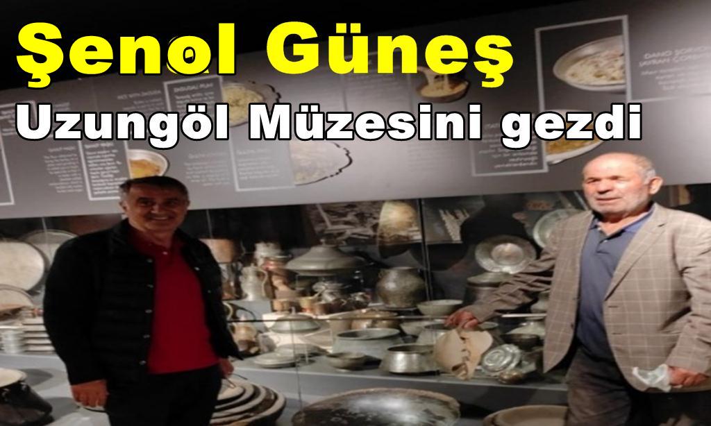 Şenol Güneş, Uzungöl Müzesi’ni gezdi