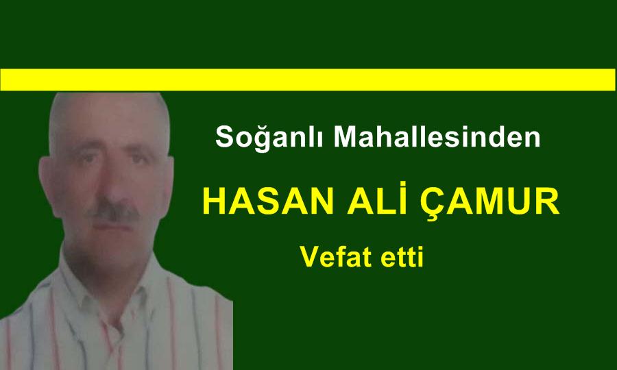 Soğanlı Mahallesinden Hasan Ali Çamur vefat etti