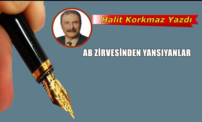 AB Zirvesinden Yansıyanlar