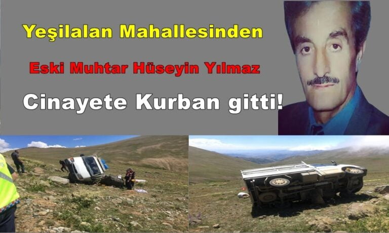 Çaykaralı eski Muhtar cinayete kurban gitti!