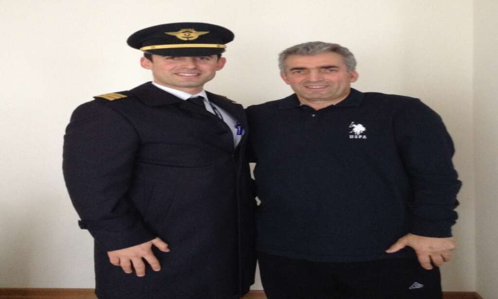 Dünyaya uçan Çaykaralı Pilot Muhammet Genç