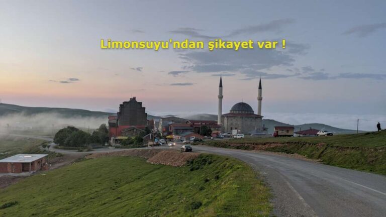 Limonsuyu’ndan şikayet var !