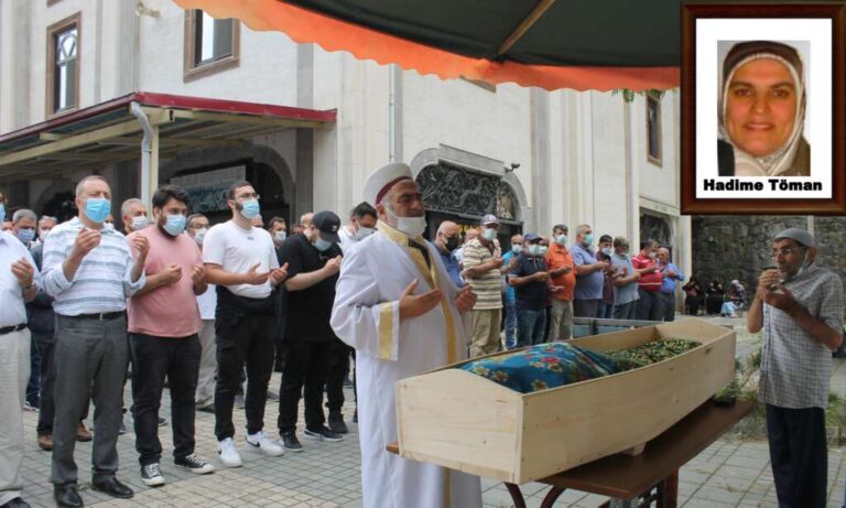 Hadime Töman dualarla sonsuza uğurlandı