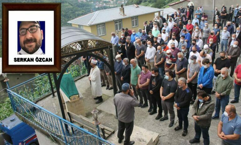 Serkan Özcan dualarla son yolculuğuna uğurlandı