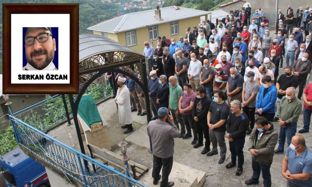 Serkan Özcan dualarla son yolculuğuna uğurlandı