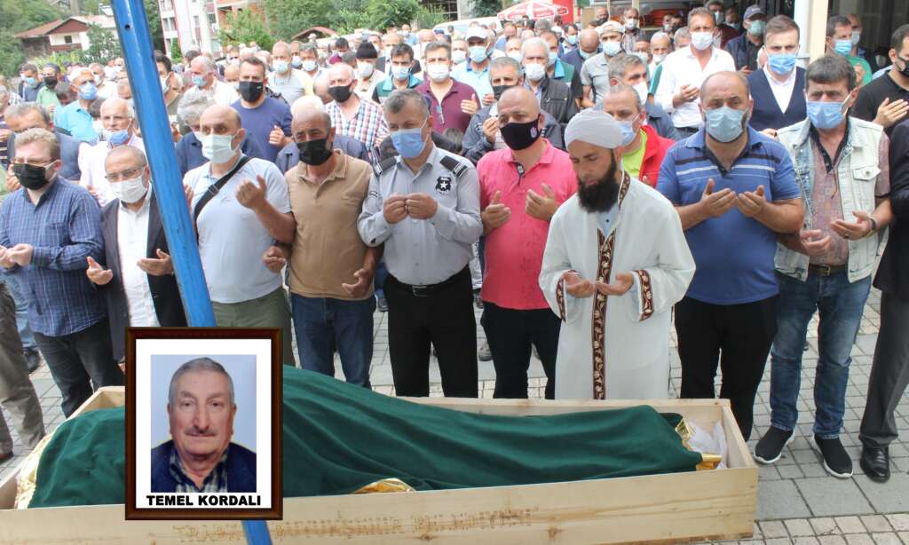 Temel Kordali dualarla uğurlandı