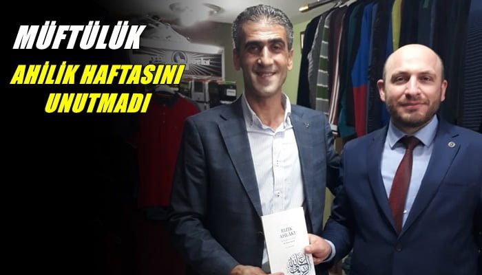 Çaykara Müftülüğünden Ahilik Haftasında Esnafa Anlamlı Ziyaret