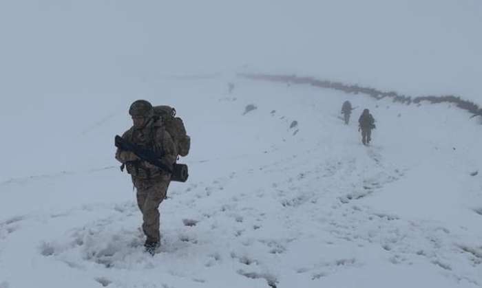 Jandarma timleri Çaykara’nın Yaylalarında
