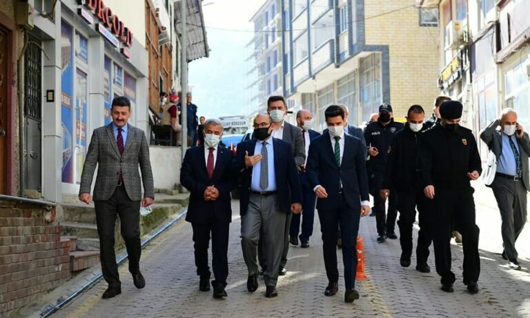 Vali Ustaoğlu Çaykara’da