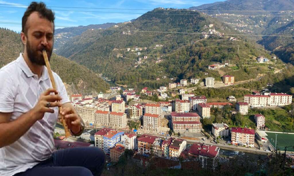 Çaykaralı Öğretmen Almanya’da Kaval Performansı