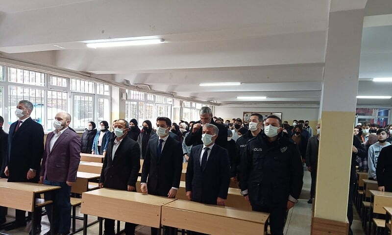 Çaykara’da İstiklal Marşı ve Akif’i anma programı düzenlendi