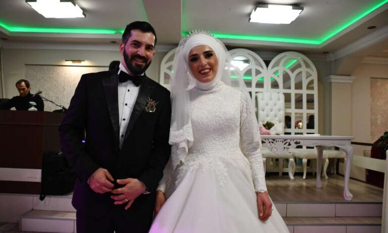 Zehra ile Ömer’in en mutlu günü