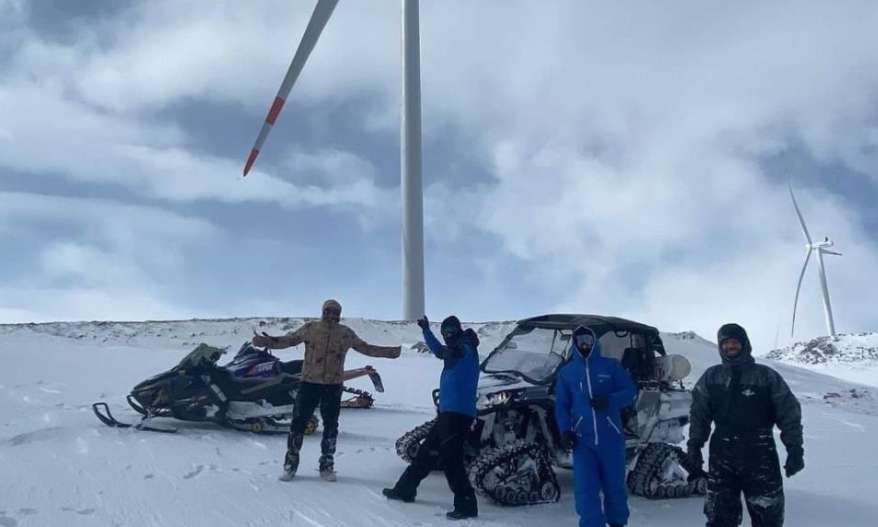 Çaykara yaylalarında eşsiz görüntü!