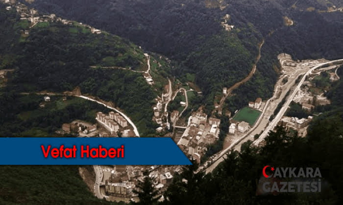 Eğridere Mahallesinden Hanife Yıldız vefat etti