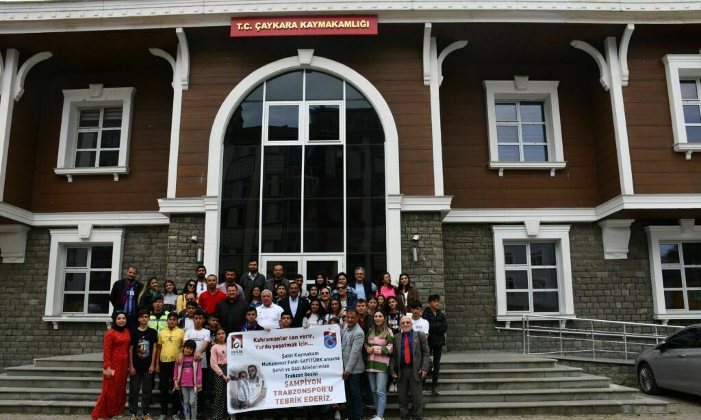 Çaykaralı Şehit Kaymakam’ın anısına gezi düzenlendi