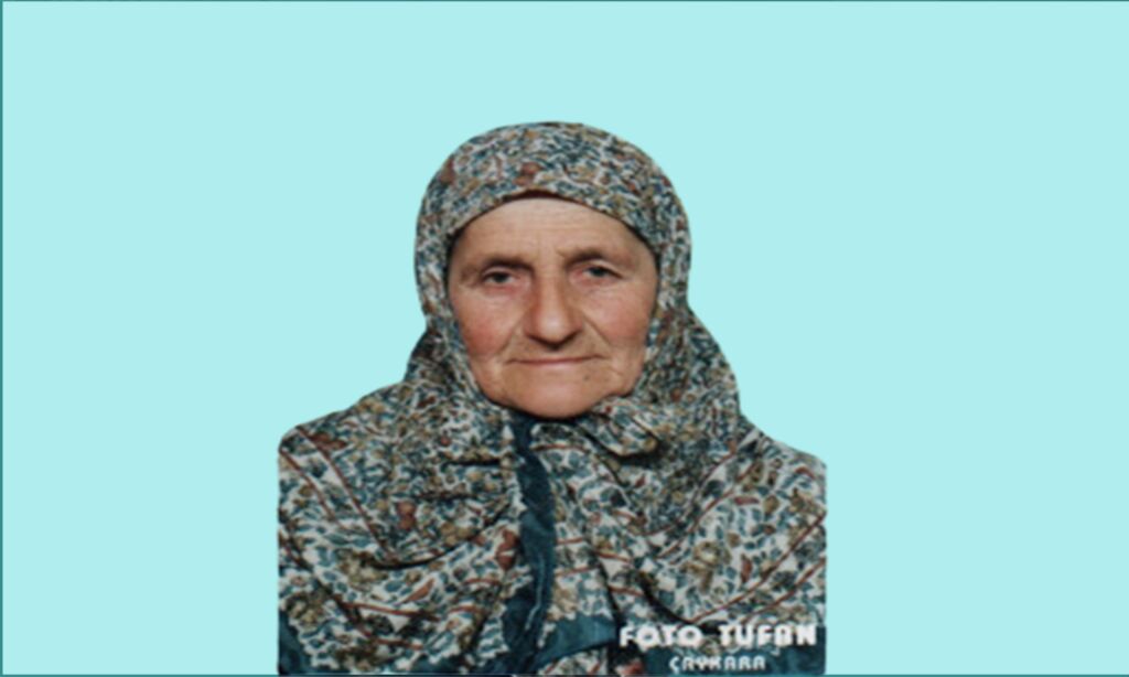 Eğridere Mahallesinden Şükriye Boz vefat etti