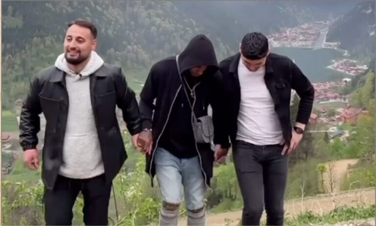 Trabzonsporlu Futbolcu Tatil için Uzungöl’de