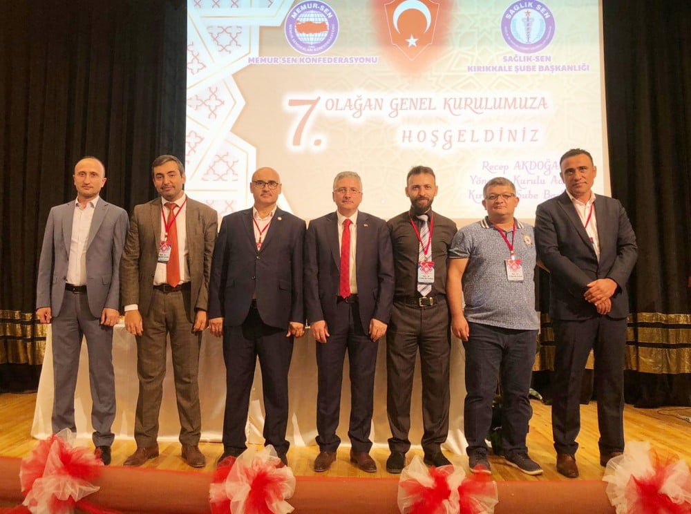 Recep Akdoğan Kırıkkale Sağlık-Sen Şube Başkanlığına yeniden seçildi 2