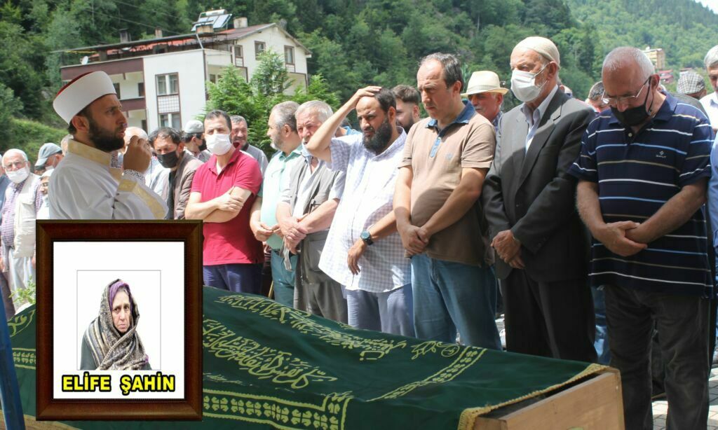 Taşkıran Mahallesinden Elife Şahin sonsuza uğurlandı