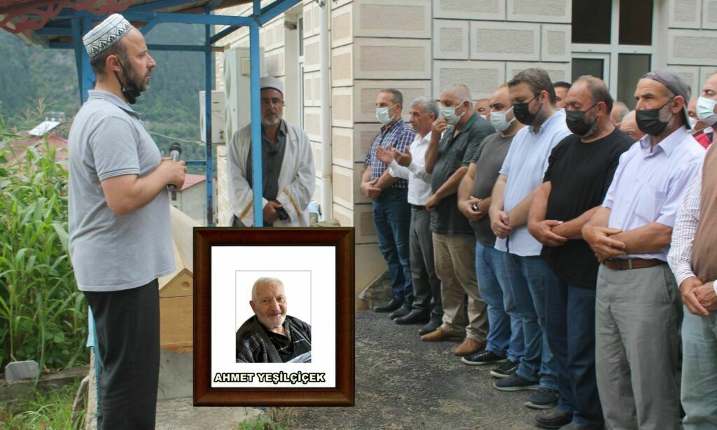 Çambaşı Mahallesinden Ahmet Yeşilçiçek sonsuza uğurlandı