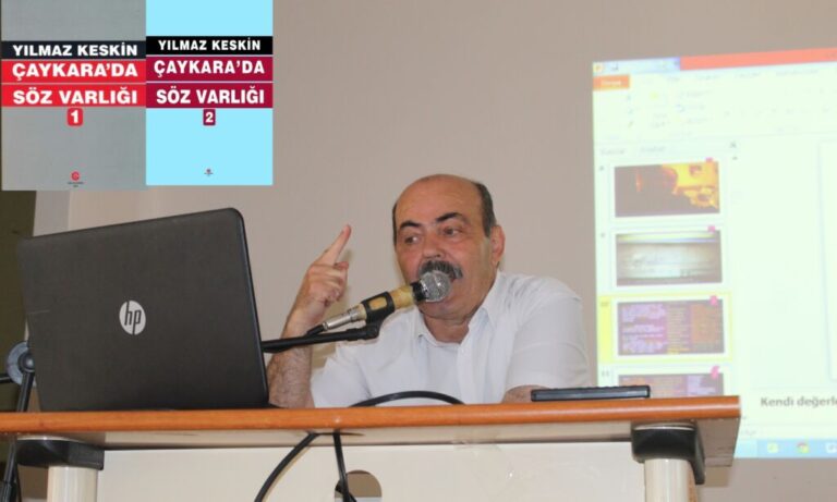 Çaykaralı Araştırmacı yazar ”Çaykara’da söz varlığı’’ adlı kitabı okurlarına tanıttı