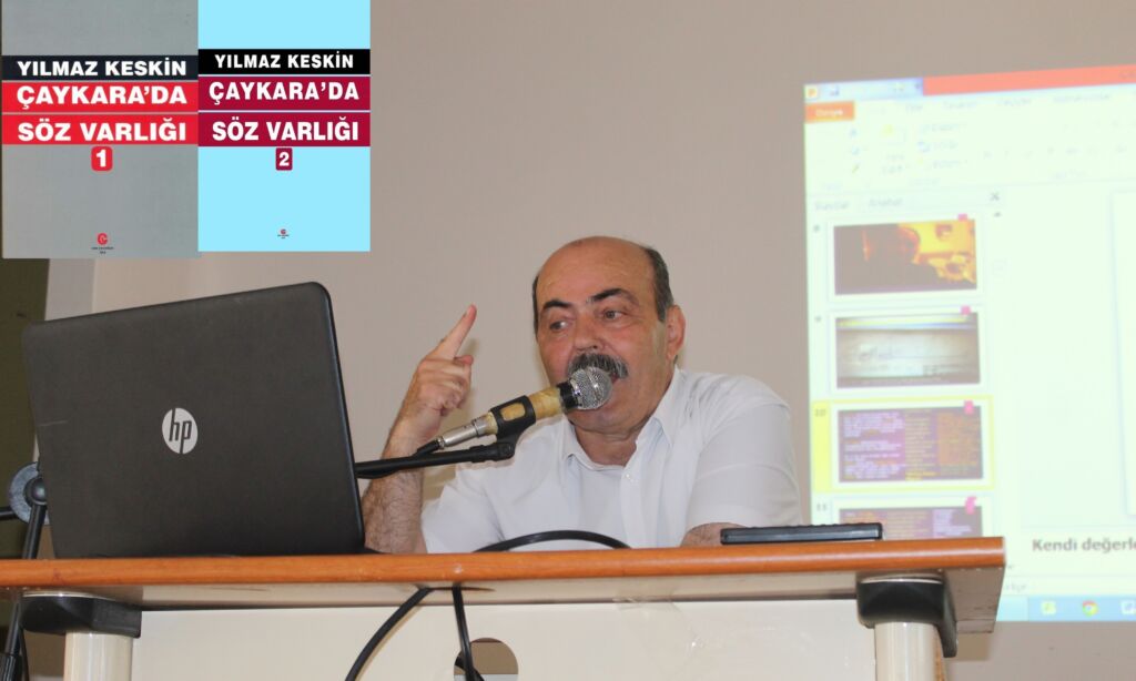 Çaykaralı Araştırmacı yazar ”Çaykara’da söz varlığı’’ adlı kitabı okurlarına tanıttı