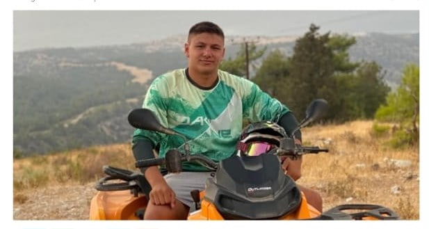 Çaykaralı Genç KKTC Kaza geçirdi