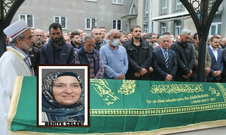 Çambaşı Mahallesinden Behiye Çelebi sonsuza uğurlandı