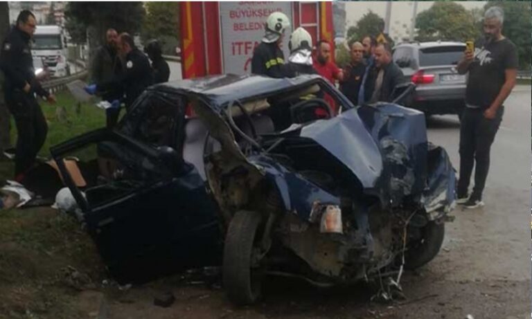 Çaykaralı Genç Trafik kazasında hayatını kaybetti