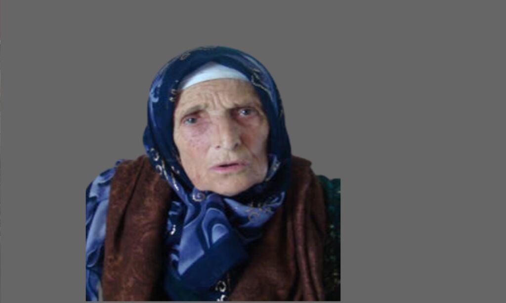 Eğridere Mahallesi Hayriye Boz vefat etti