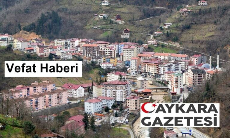 Çambaşı Mahallesinden Lütfiye Şahin vefat etti