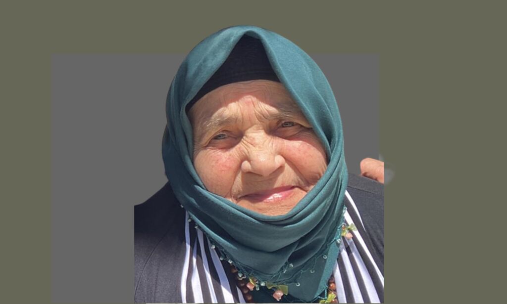 Elmalı Mahallesinden Hanife Şahin vefat etti