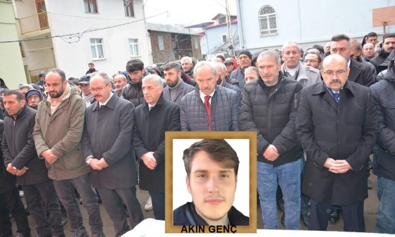 Akın Genç Dualarla son yolculuğuna uğurlandı