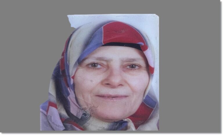 Köseli Mahallesinden Elmas Yazıcı İstanbul’da vefat etti.