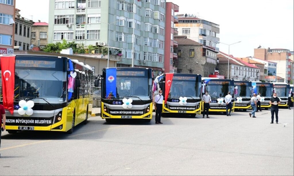Trabzon’da Belediye otobüslerine zam yapıldı