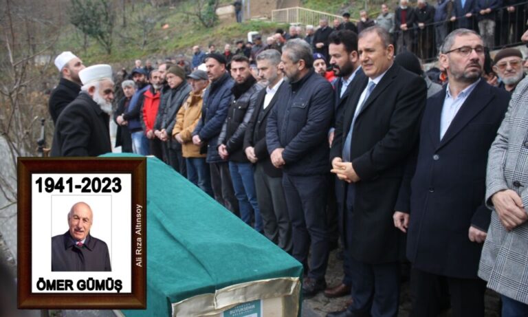 Ömer Gümüş dualarla sonsuza uğurlandı