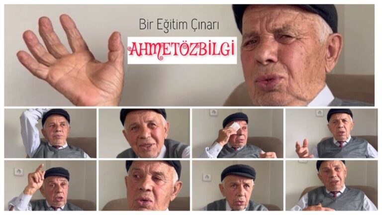 Bir Eğitim Çınarı Ahmet Özbilgi