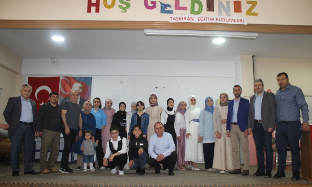 Taşkıran Eğitim Kurumlarında karne heyecanı