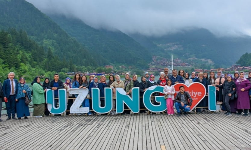 Taşköprü Belediye Başkanı Kültür Gezisini Uzungöl’de yaptı