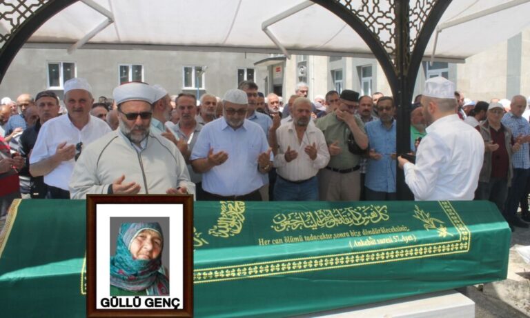 Çambaşı Mahallesinden Güllü Genç dualarla sonsuza uğurlandı