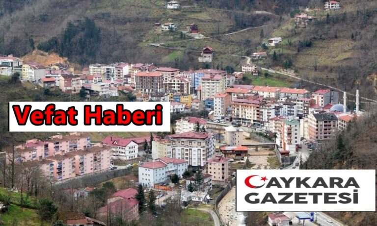 Çambaşı Mahallesinden Havva Akyüz Arifiye’de vefat etti