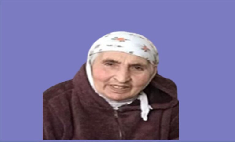 Uzungöl Mahallesinden Şükriye Aygün vefat etti