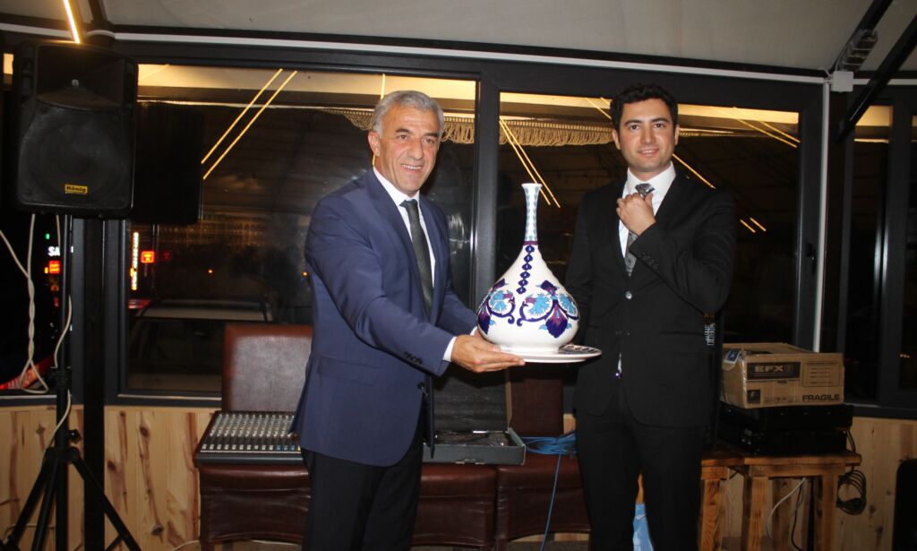 Çaykara Kaymakamı Muhammet Güzel’e veda gecesi düzenlendi